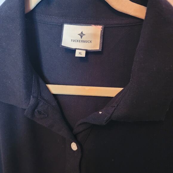 Tuckernuck Black Pique May Polo Dress Sz XL NWOT - Picture 6 of 7